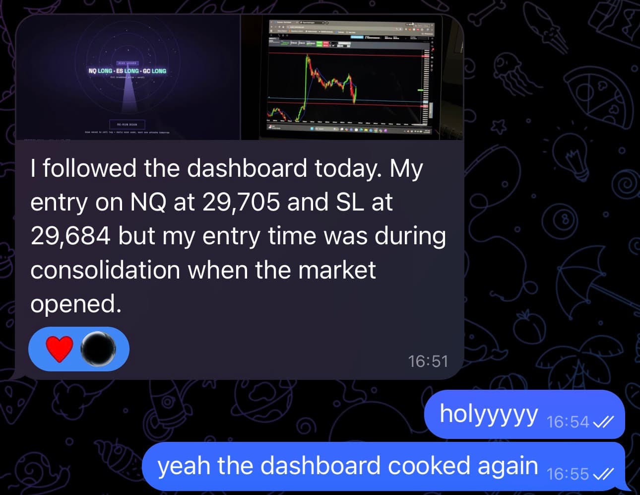 Payout Vault community proof screenshot.